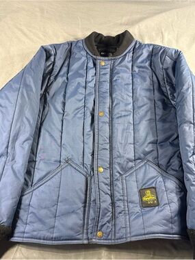 Refrigiwear Blue Quilted Lightweight Jacket Medium